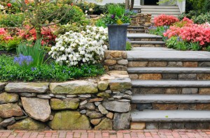 natural stone wall