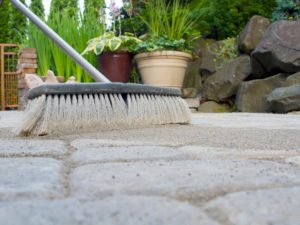 Polymeric sand