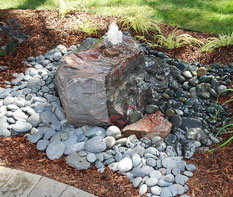 Bubbling Rock Water Feature