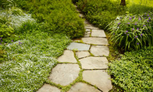 flagstone installation